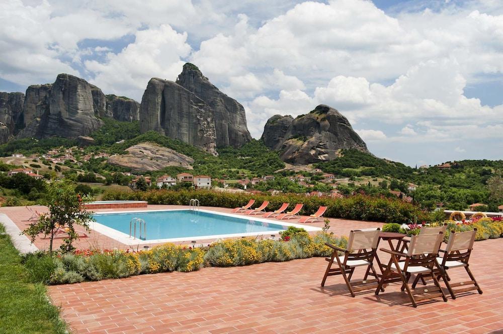 Meteora Hotel At Kastraki Kalambaka Exterior foto