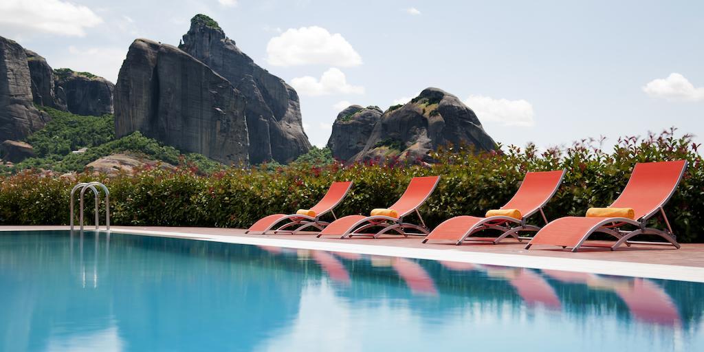 Meteora Hotel At Kastraki Kalambaka Exterior foto