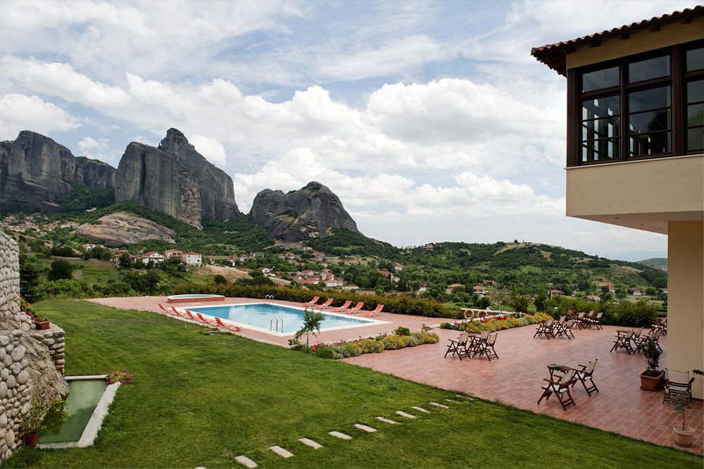 Meteora Hotel At Kastraki Kalambaka Exterior foto